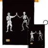 Bartholomew Roberts - Pirate Coastal Vertical Impressions Decorative Flags HG107040 Made In USA