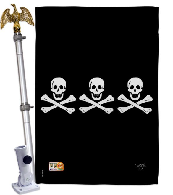 Christopher Condent's - Pirate Coastal Vertical Impressions Decorative Flags HG107033 Made In USA - Image 13