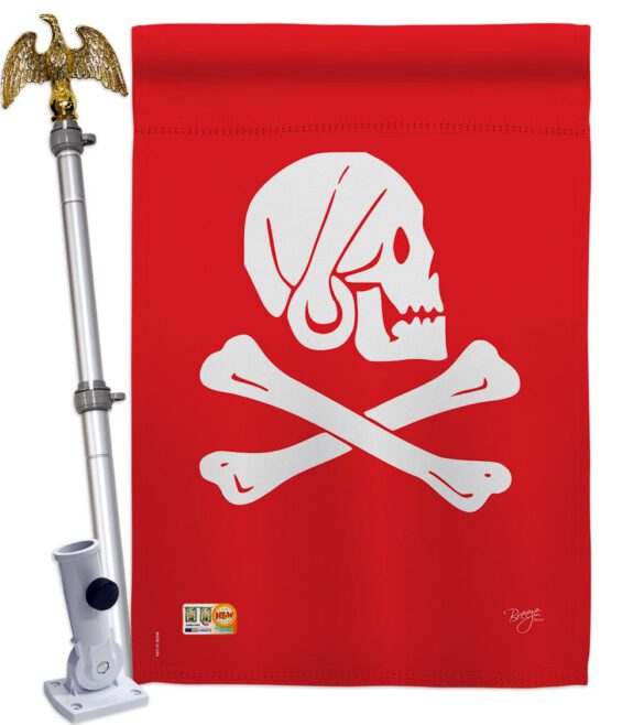 Henry Every - Pirate Coastal Vertical Impressions Decorative Flags HG107036 Made In USA - Image 13