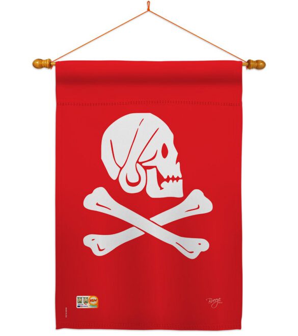 Henry Every - Pirate Coastal Vertical Impressions Decorative Flags HG107036 Made In USA - Image 14