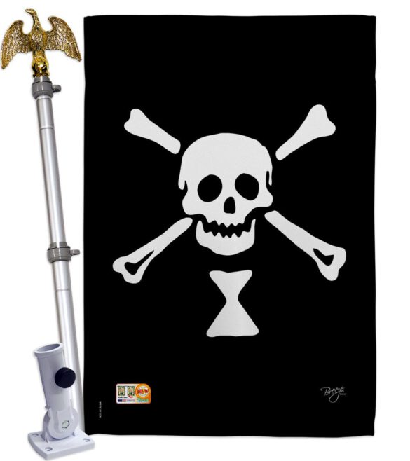 Emanuel Wynne - Pirate Coastal Vertical Impressions Decorative Flags HG107039 Made In USA - Image 13