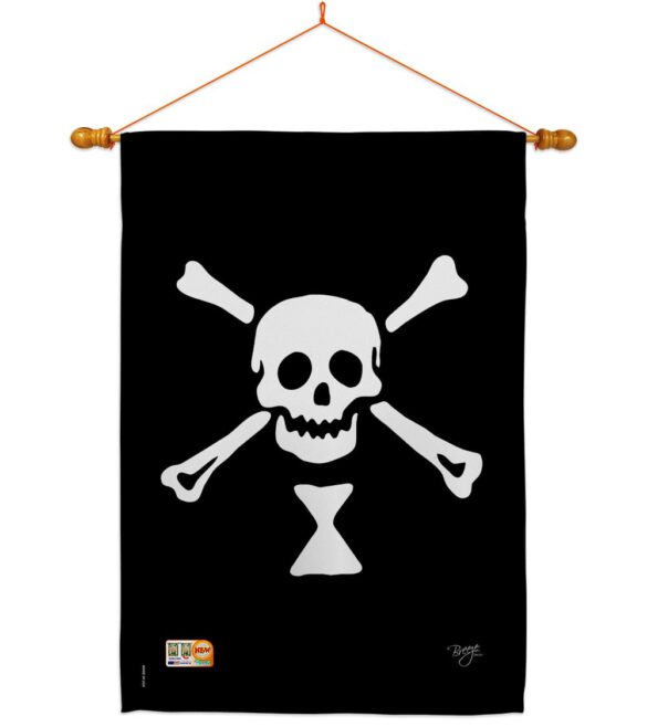 Emanuel Wynne - Pirate Coastal Vertical Impressions Decorative Flags HG107039 Made In USA - Image 14