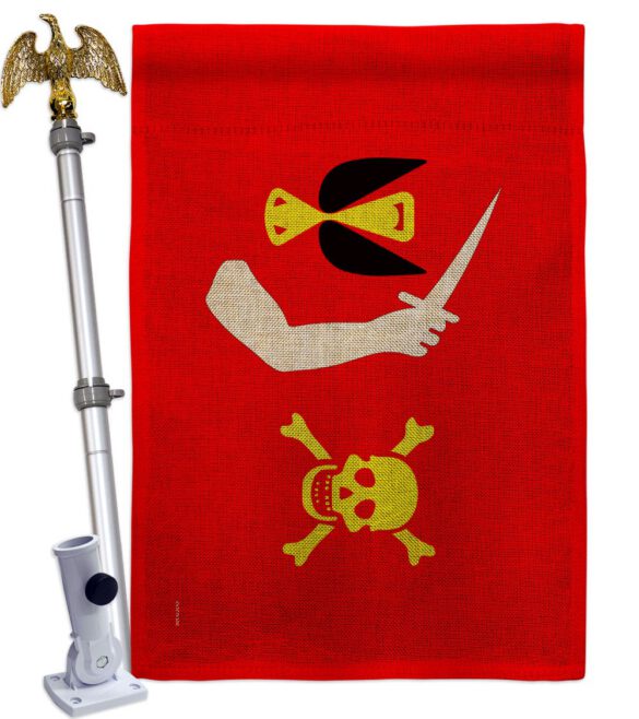Christopher Moody - Pirate Coastal Impressions Decorative Flags HG141199 Made In USA - Image 21