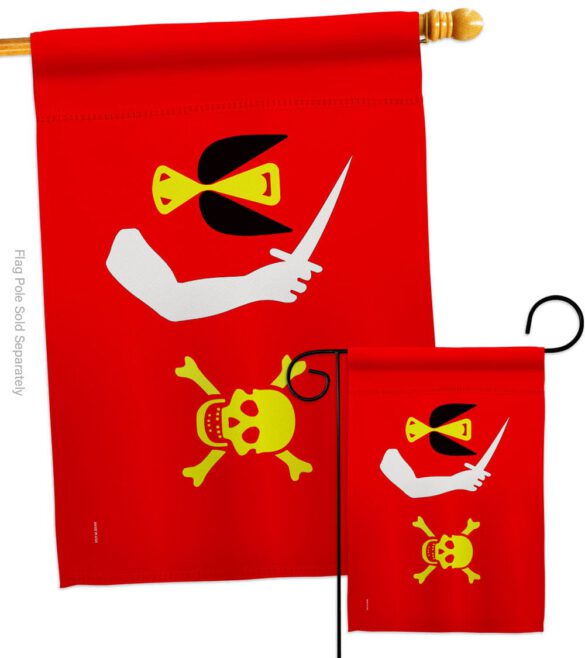 Christopher Moody - Pirate Coastal Impressions Decorative Flags HG141199 Made In USA - Image 11