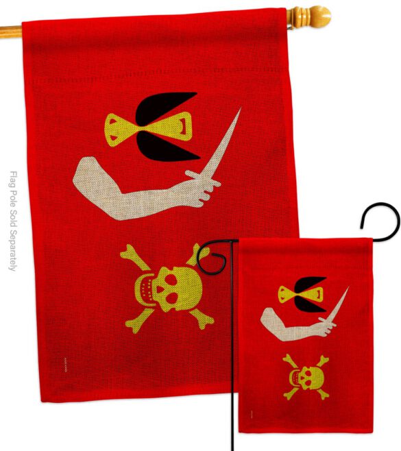 Christopher Moody - Pirate Coastal Impressions Decorative Flags HG141199 Made In USA - Image 23