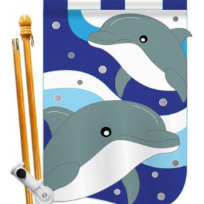 House Flag Sea Animals HS107025