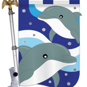 House Flag Sea Animals HS107025 02