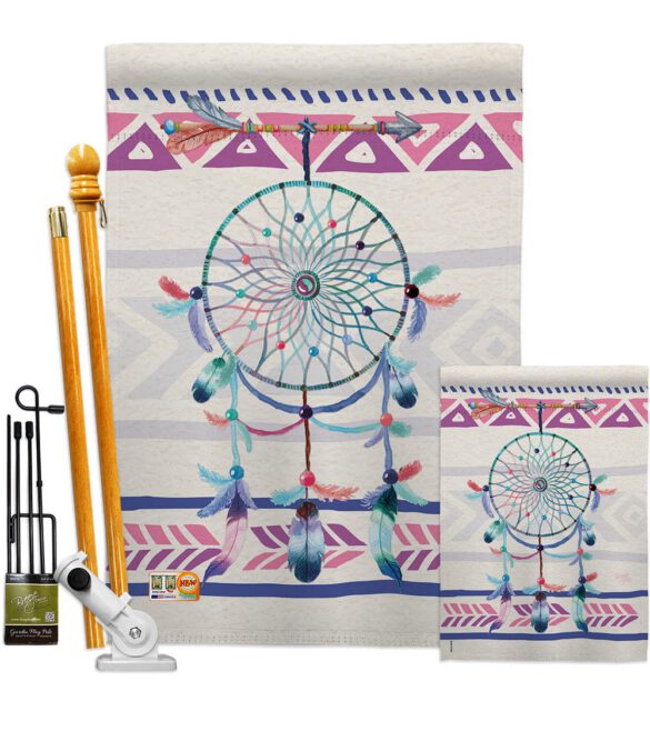 Dreamcatcher - Southwest Country & Primitive Vertical Impressions Decorative Flags HG115101 Made In USA - Image 6