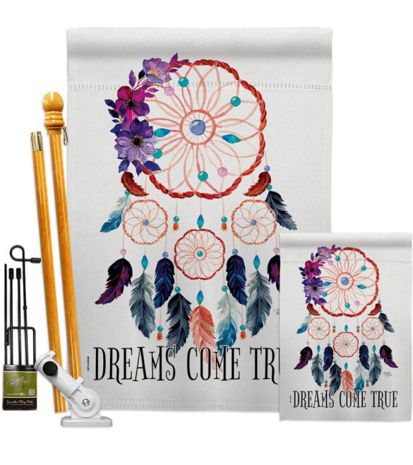 Dream Come True - Southwest Country & Primitive Vertical Impressions Decorative Flags HG115254 Made In USA - Image 6