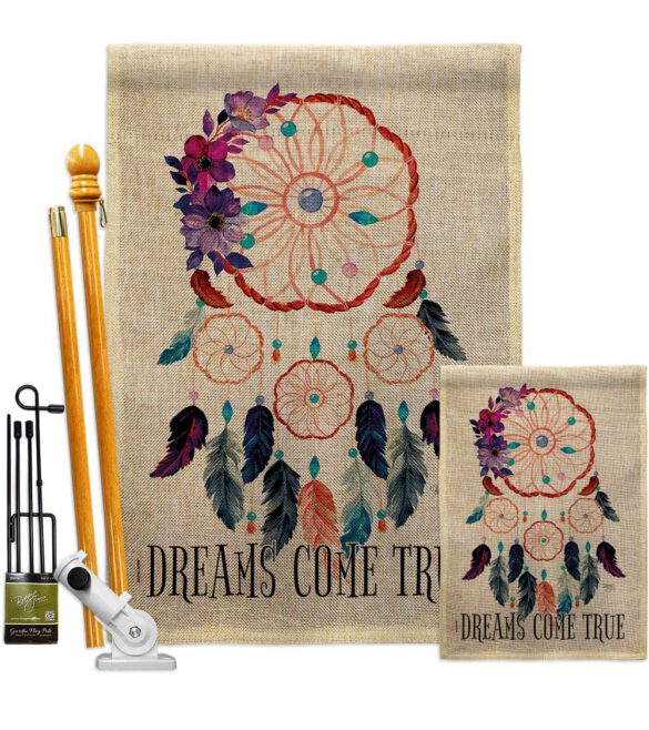 Dream Come True - Southwest Country & Primitive Vertical Impressions Decorative Flags HG115254 Made In USA - Image 16