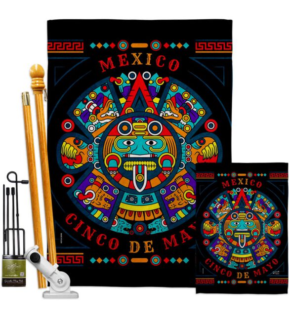 Feliz Cinco De Mayo - Southwest Country & Primitive Vertical Impressions Decorative Flags HG137463 Made In USA - Image 6
