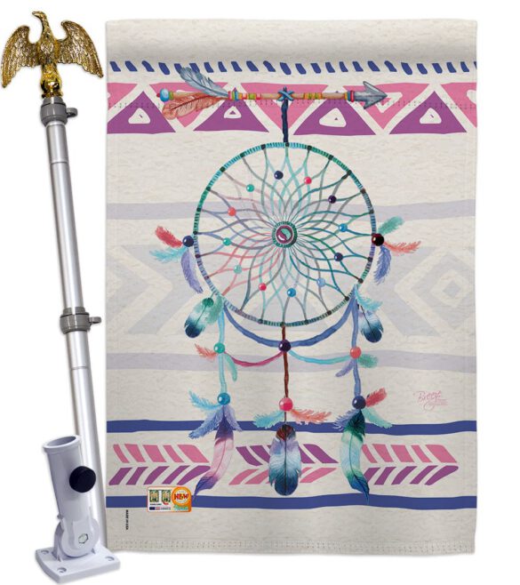 Dreamcatcher - Southwest Country & Primitive Vertical Impressions Decorative Flags HG115101 Made In USA - Image 13