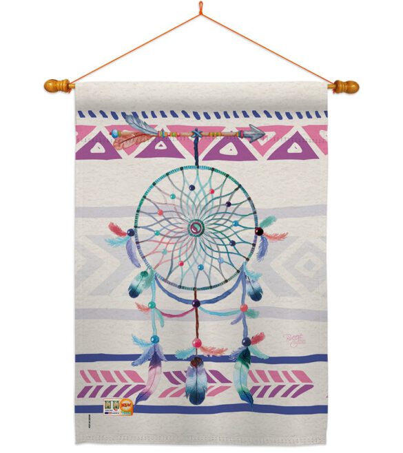 Dreamcatcher - Southwest Country & Primitive Vertical Impressions Decorative Flags HG115101 Made In USA - Image 14