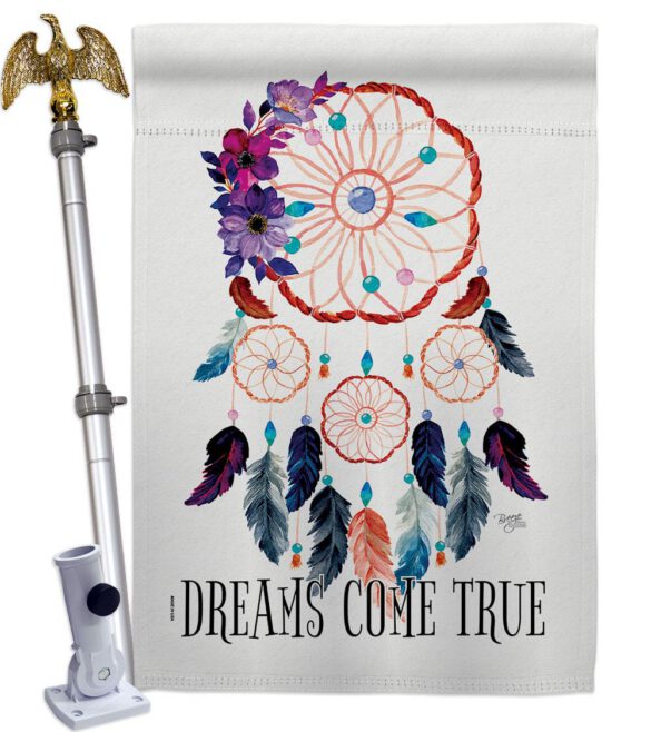 Dream Come True - Southwest Country & Primitive Vertical Impressions Decorative Flags HG115254 Made In USA - Image 9