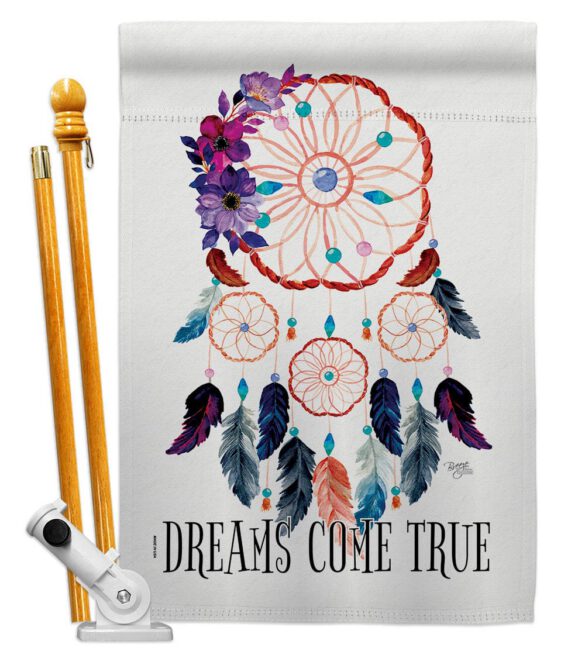 Dream Come True - Southwest Country & Primitive Vertical Impressions Decorative Flags HG115254 Made In USA - Image 5