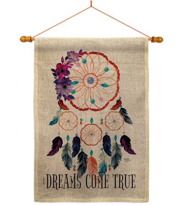 Dream Come True - Southwest Country & Primitive Vertical Impressions Decorative Flags HG115254 Made In USA - Image 20