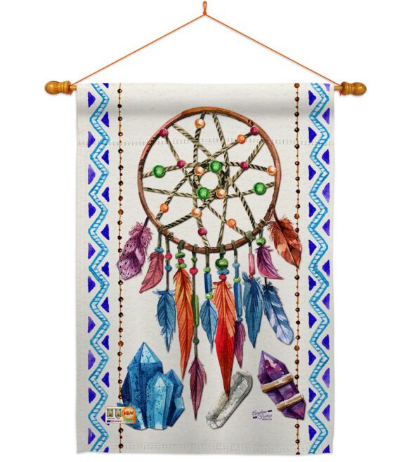 Dreamcatcher - Southwest Country & Primitive Vertical Impressions Decorative Flags HG137010 Made In USA - Image 14