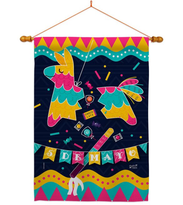 5th De Mayo - Southwest Country & Primitive Vertical Impressions Decorative Flags HG137387 Made In USA - Image 11