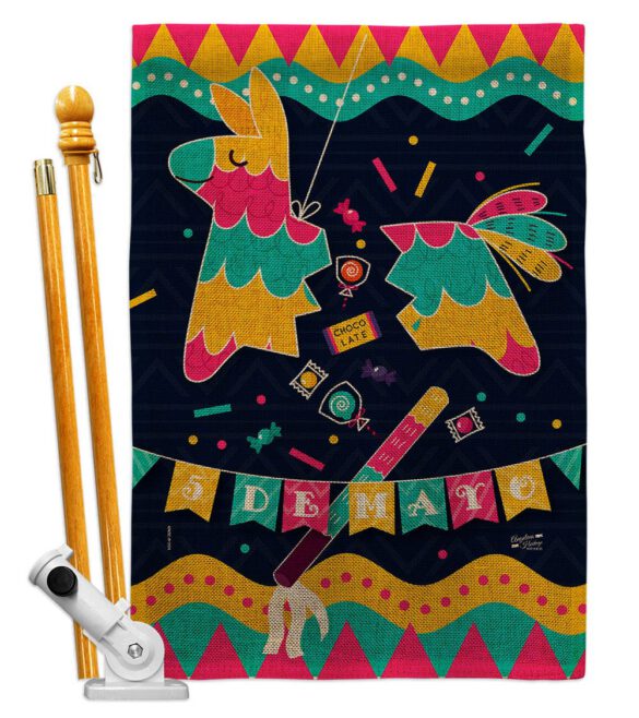 5th De Mayo - Southwest Country & Primitive Vertical Impressions Decorative Flags HG137387 Made In USA - Image 16