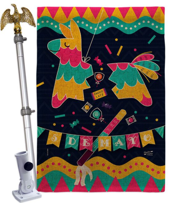 5th De Mayo - Southwest Country & Primitive Vertical Impressions Decorative Flags HG137387 Made In USA - Image 20