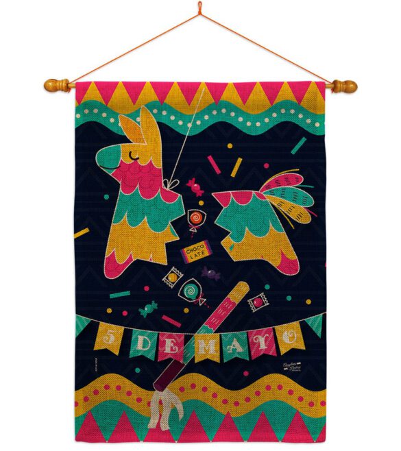 5th De Mayo - Southwest Country & Primitive Vertical Impressions Decorative Flags HG137387 Made In USA - Image 21