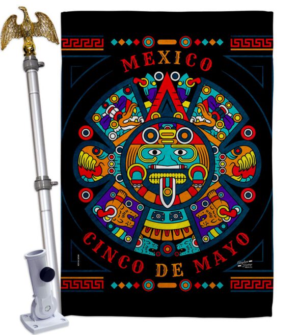 Feliz Cinco De Mayo - Southwest Country & Primitive Vertical Impressions Decorative Flags HG137463 Made In USA - Image 9