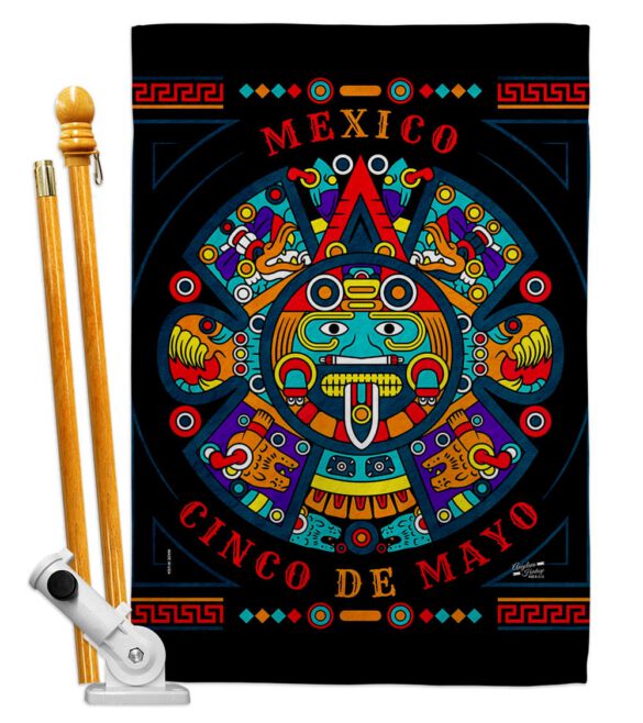 Feliz Cinco De Mayo - Southwest Country & Primitive Vertical Impressions Decorative Flags HG137463 Made In USA - Image 5