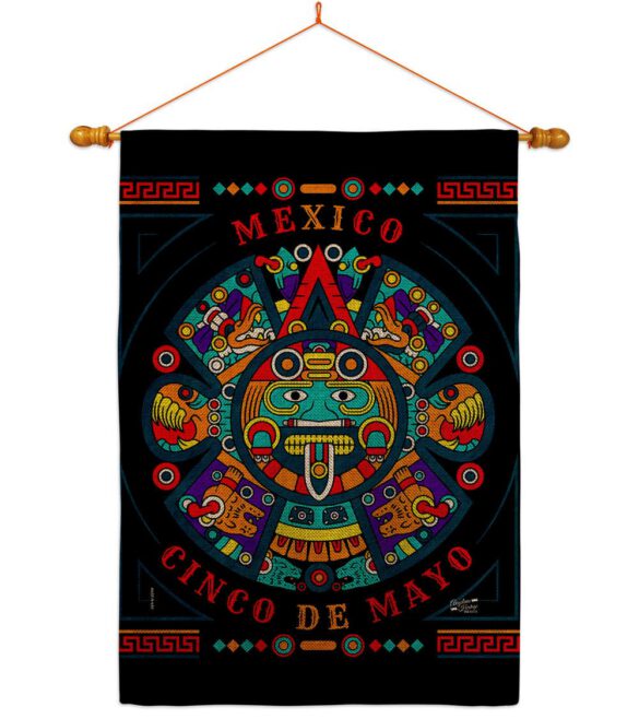 Feliz Cinco De Mayo - Southwest Country & Primitive Vertical Impressions Decorative Flags HG137463 Made In USA - Image 20