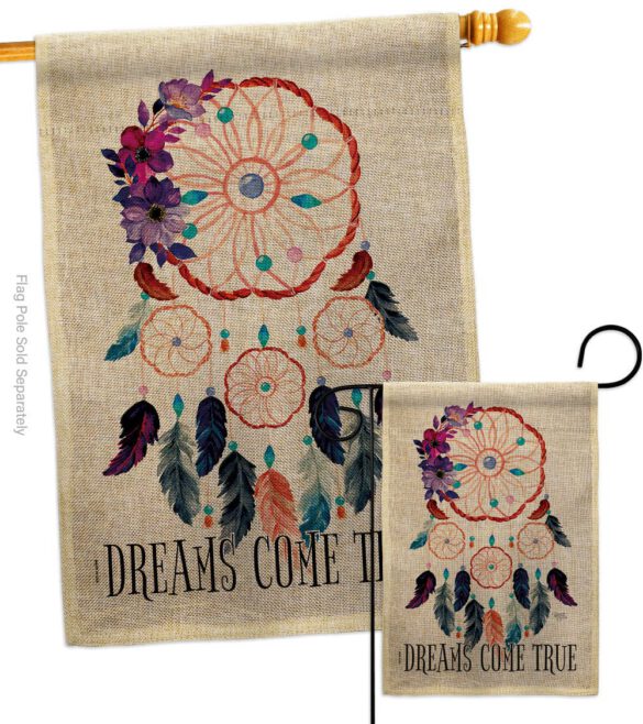Dream Come True - Southwest Country & Primitive Vertical Impressions Decorative Flags HG115254 Made In USA - Image 13