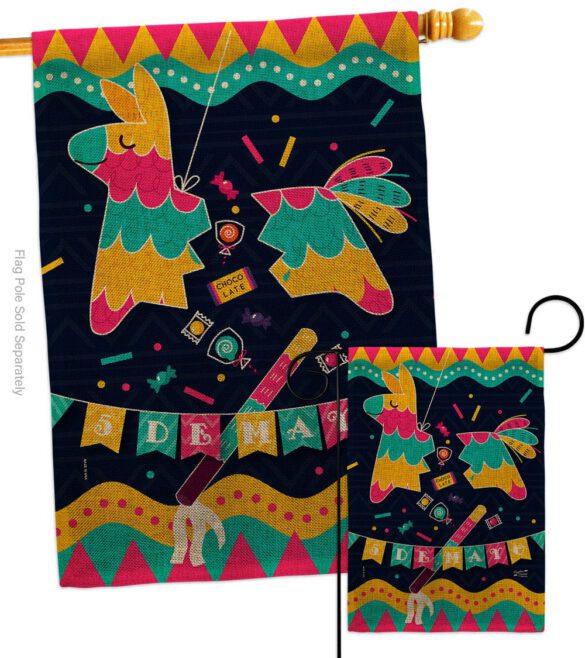 5th De Mayo - Southwest Country & Primitive Vertical Impressions Decorative Flags HG137387 Made In USA - Image 14