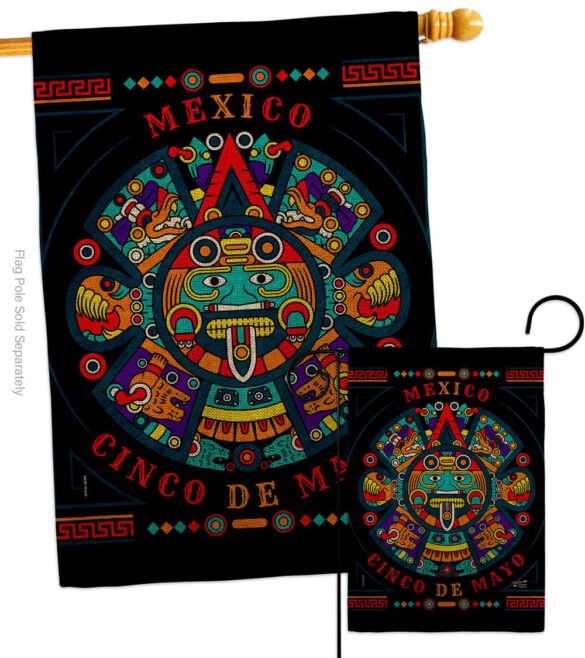 Feliz Cinco De Mayo - Southwest Country & Primitive Vertical Impressions Decorative Flags HG137463 Made In USA - Image 13