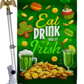 House Flag St Patrick HS102064 02