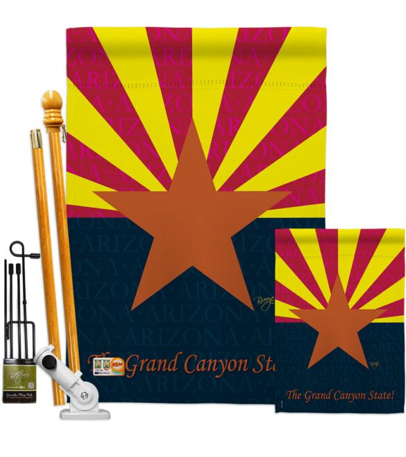 Arizona - States Americana Vertical Impressions Decorative Flags HG108079 Made In USA - Image 7