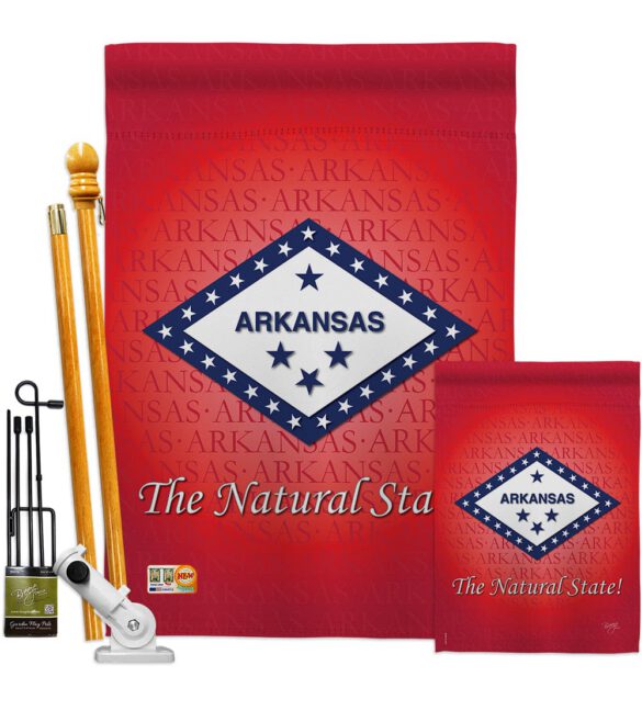 Arkansas - States Americana Vertical Impressions Decorative Flags HG108137 Made In USA - Image 7