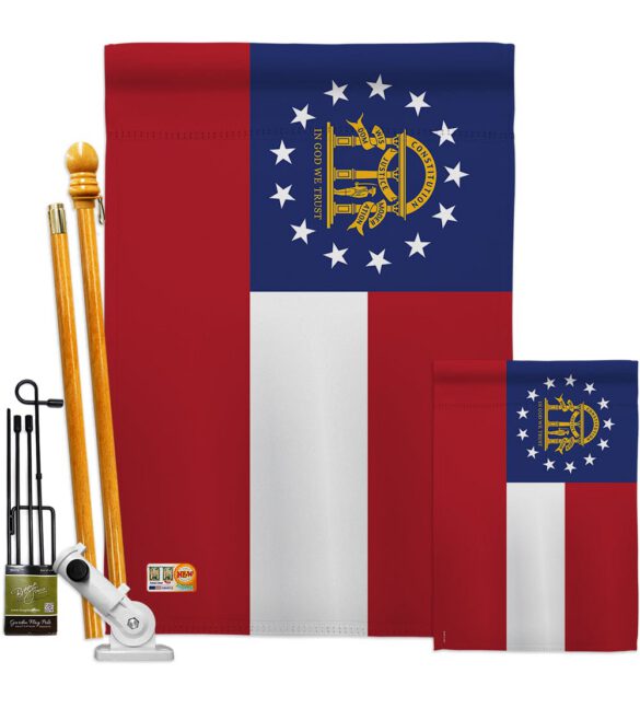 Georgia - States Americana Vertical Impressions Decorative Flags HG191511 Made In USA - Image 6