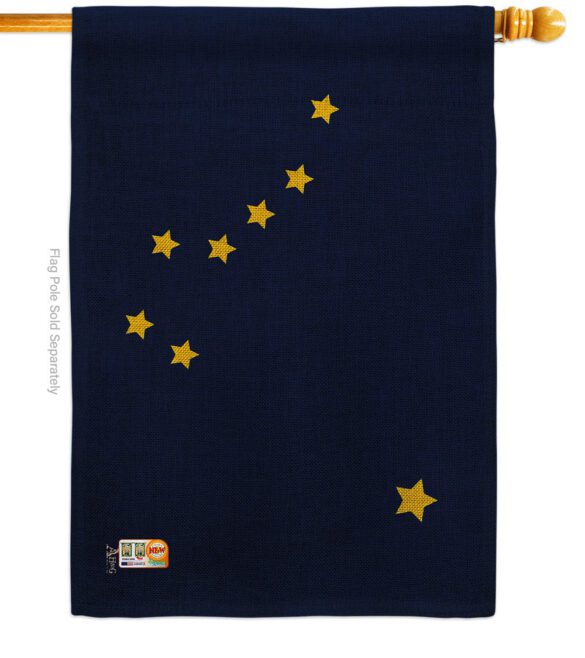 Alaska - States Americana Vertical Impressions Decorative Flags HG140502 Made In USA - Image 16