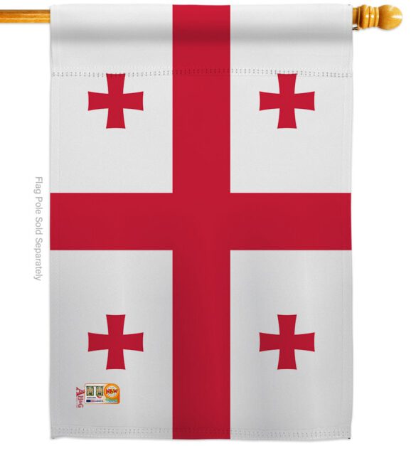 Georgia - States Americana Vertical Impressions Decorative Flags HG140511 Made In USA - Image 2