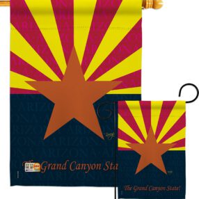 Arizona - States Americana Vertical Impressions Decorative Flags HG108079 Made In USA