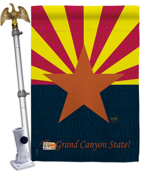 Arizona - States Americana Vertical Impressions Decorative Flags HG108079 Made In USA - Image 14
