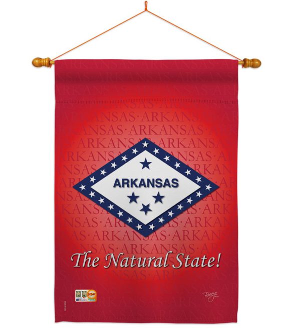 Arkansas - States Americana Vertical Impressions Decorative Flags HG108137 Made In USA - Image 15
