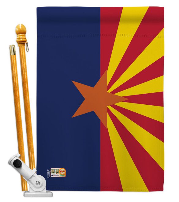 Arizona - States Americana Vertical Impressions Decorative Flags HG140503 Made In USA - Image 6