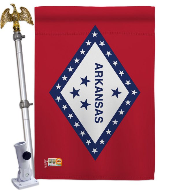 Arkansas - States Americana Vertical Impressions Decorative Flags HG140504 Made In USA - Image 14