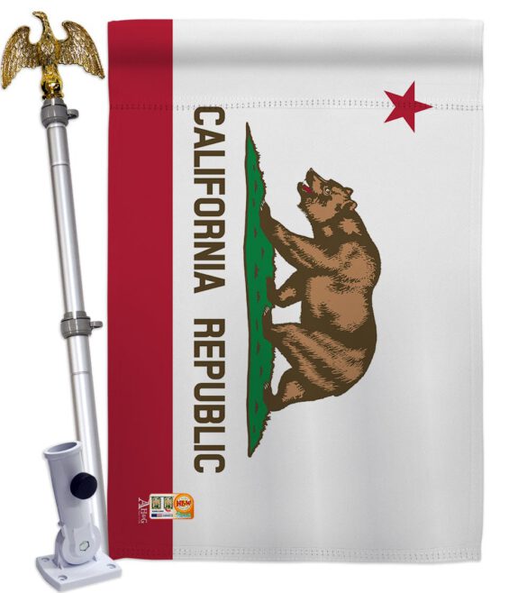 California - States Americana Vertical Impressions Decorative Flags HG140505 Made In USA - Image 13