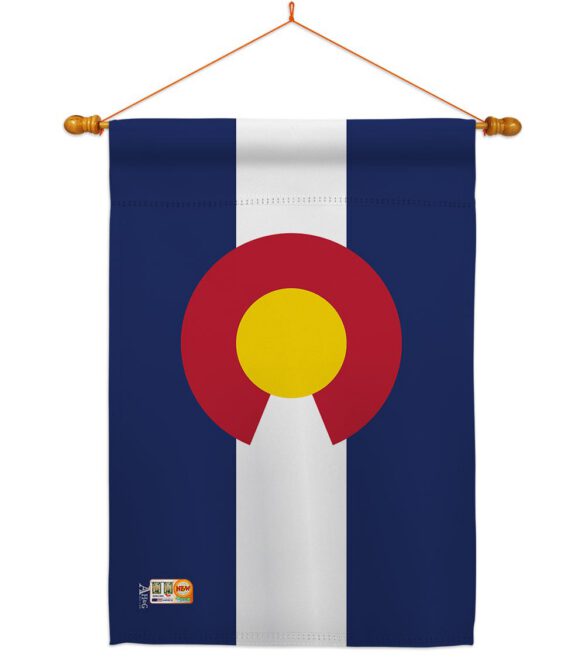 Colorado - States Americana Vertical Impressions Decorative Flags HG140506 Made In USA - Image 14