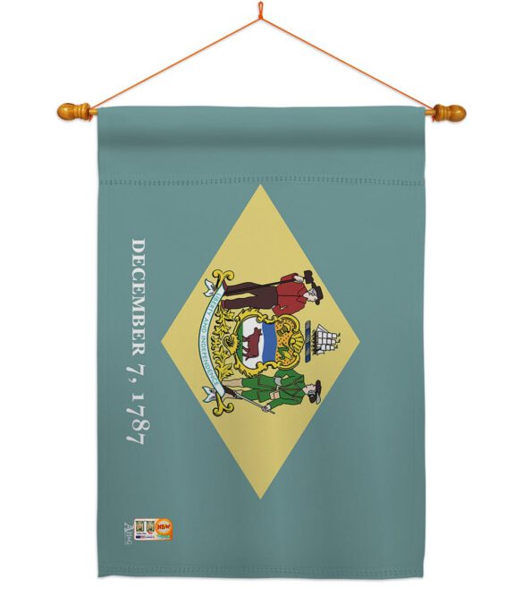 Delaware - States Americana Vertical Impressions Decorative Flags HG140508 Made In USA - Image 14