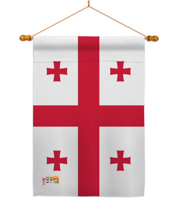 Georgia - States Americana Vertical Impressions Decorative Flags HG140511 Made In USA - Image 14