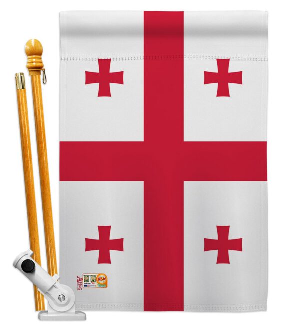 Georgia - States Americana Vertical Impressions Decorative Flags HG140511 Made In USA - Image 5