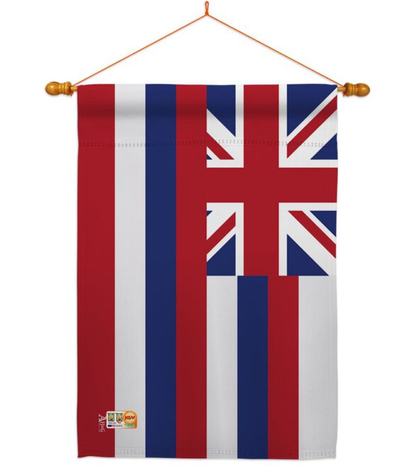 Hawaii - States Americana Vertical Impressions Decorative Flags HG140512 Made In USA - Image 14