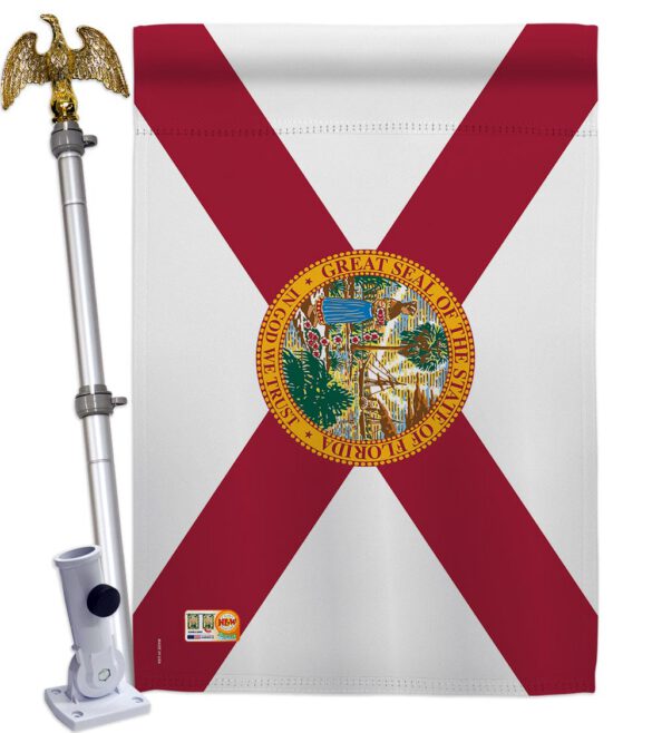 Florida - States Americana Vertical Impressions Decorative Flags HG191510 Made In USA - Image 13