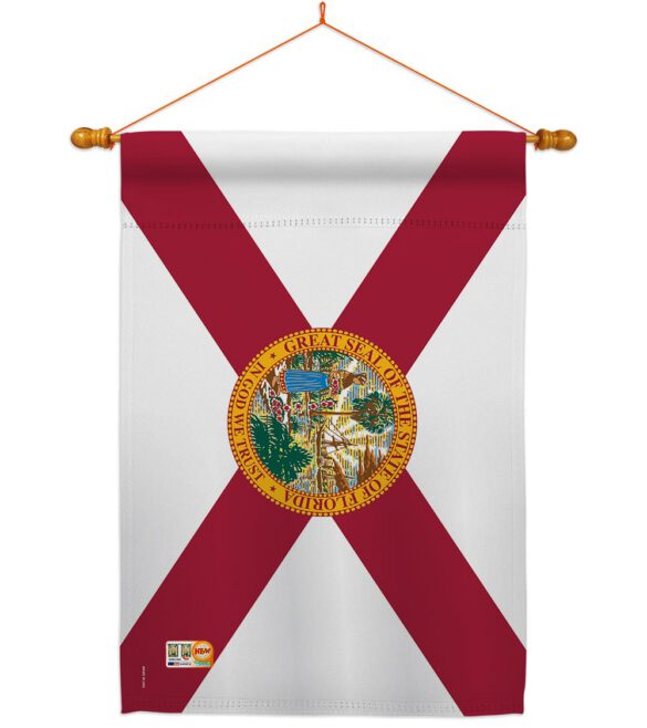 Florida - States Americana Vertical Impressions Decorative Flags HG191510 Made In USA - Image 14